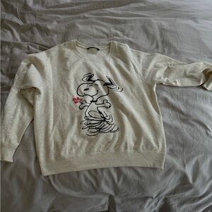 Abercrombie and Fitch Snoopy Sweater